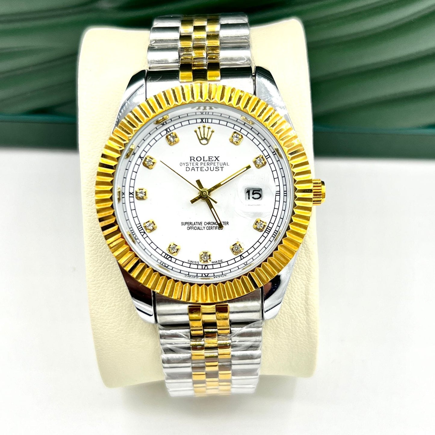 Rolex watch Stain less steal premium quality crown lock